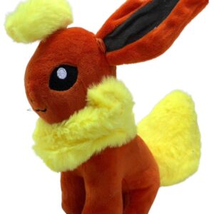 Peluche Flareón evolución de Evee 20cm