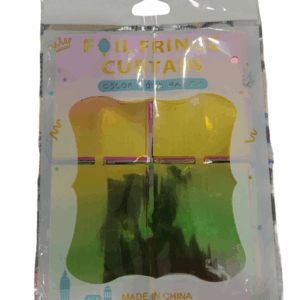 Cortina cuadrado tornasolado (LT-35752)