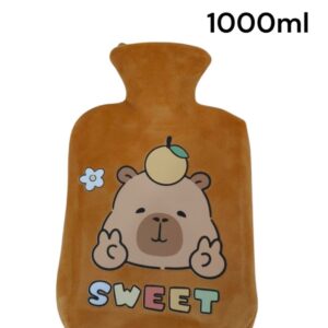 Bolsa de agua caliente c/Funda de capibara 1000ml