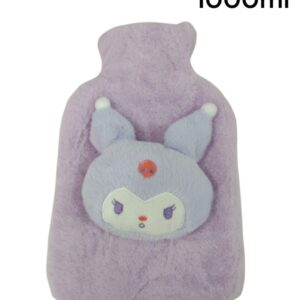 Bolsa de agua caliente c/funda de kuromi 1000ml