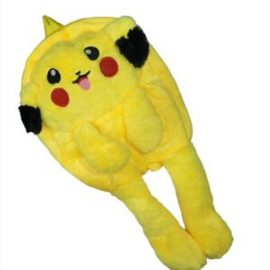 Mochila de peluche pikachu c/luces y levanta orejas