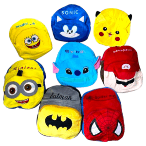 Mochila peluche de personajes nenes.