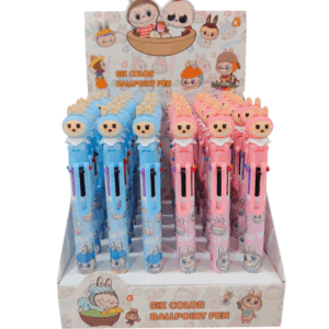 Lapicera colores de labubu