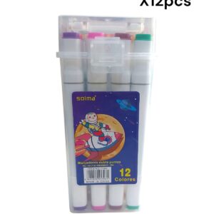 MARCADOR SOLMA 12COLORS