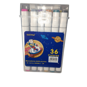 MARCADOR SOLMA 36COLORES