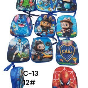 MOCHILA 3D con cierre