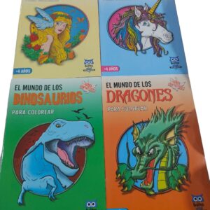libro de dinosaurios para colorear