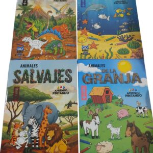 libros Aprendo pintando